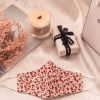 Roses Print Face Mask - White