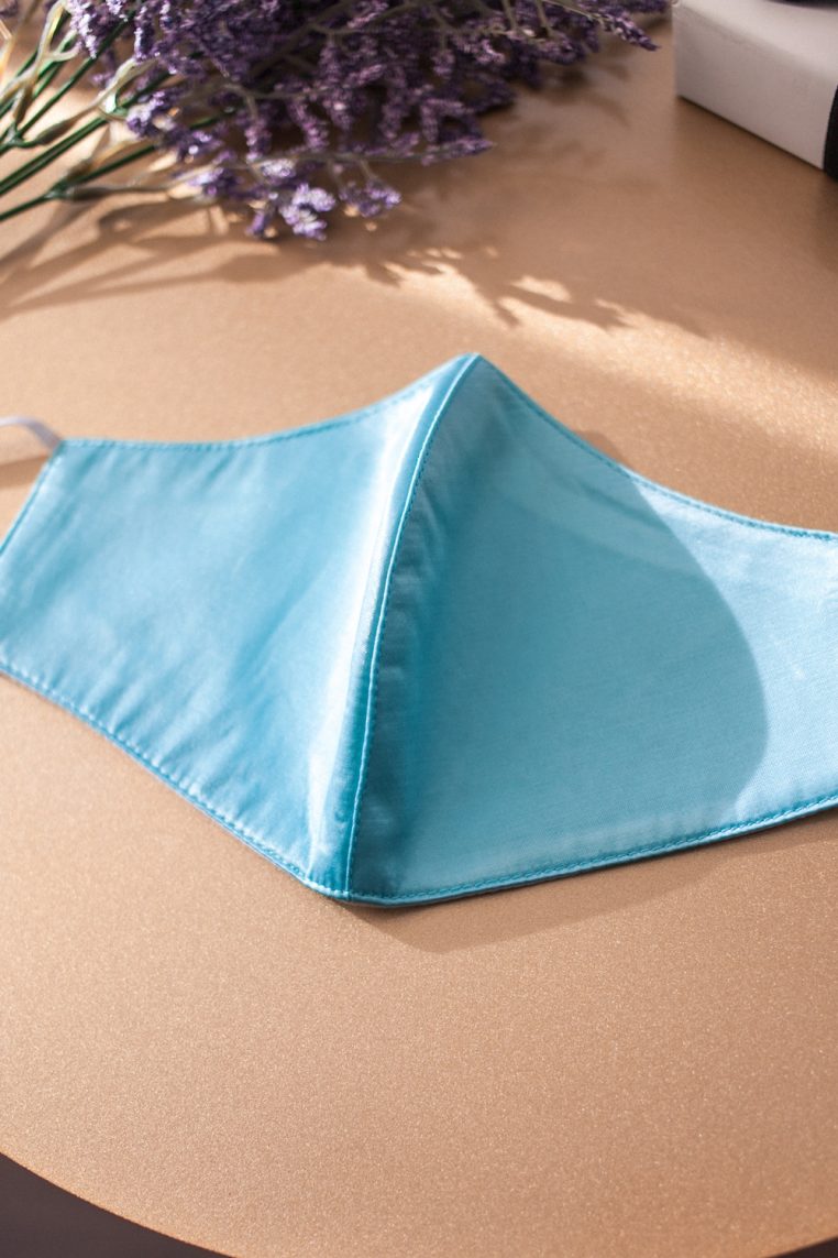 Satin Face Mask – Mint - Image 4