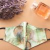 Medallion Print Face Mask - Green