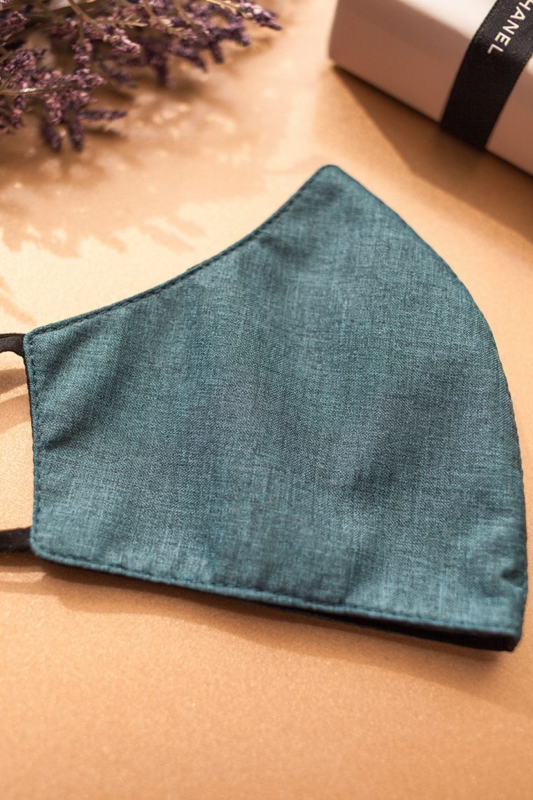 Cotton Face Mask - Green - Image 6