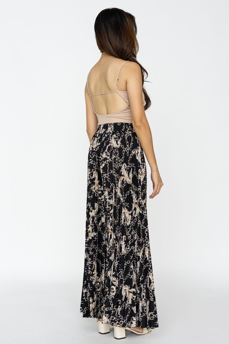 Alternative view of Strappy Back Padded Crop Top - Skin