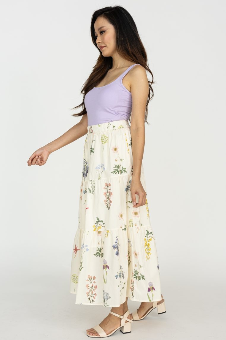 Basic Padded Crop Tank Top - Lilac - Image 6