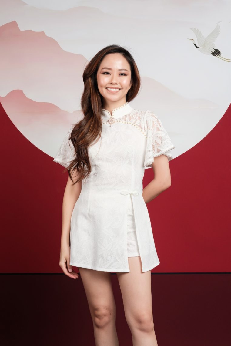 White Lace Flutter Sleeve Top and Shorts Co-ord - Image 8
